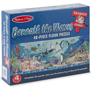 beneath the waves forty eight piece floor puzzle