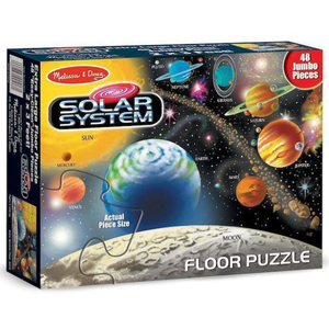 solar system forty eight piece floor puzzle