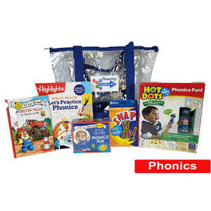 phonics kit with books and activity cards