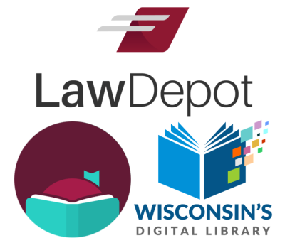 LawDepot Libby and WPLC logos