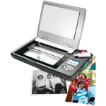 mobile scanner with printed photos