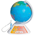 plastic globe with base