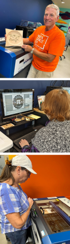 Using the Laser Machine