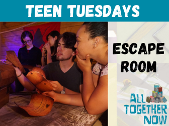 Teens looking at a map