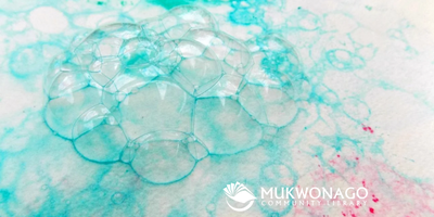 photo bubble painting