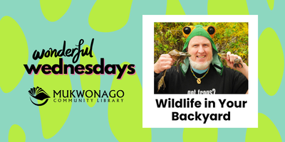 photo Wonderful Wednesdays graphic with Naturalist David Stokes image