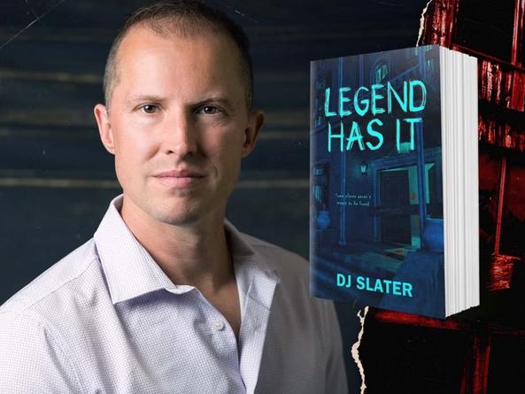 Image of DJ Slater and his book