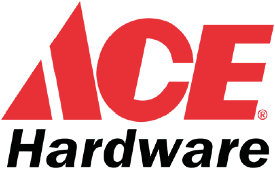 Ace Hardware logo with 'Ace' in red text and 'Hardware' in black text