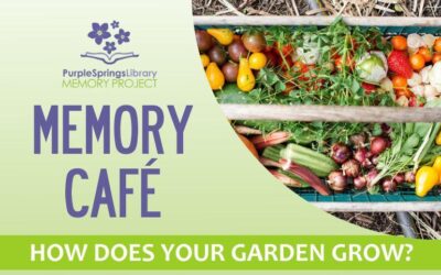 Purple Springs Memory Cafe: August 11th @ 1:30 pm