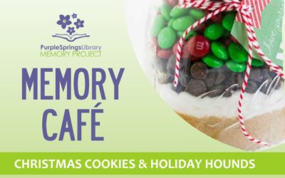 Purple Springs Memory Cafe: Dec. 8th @ 1:30 p.m.